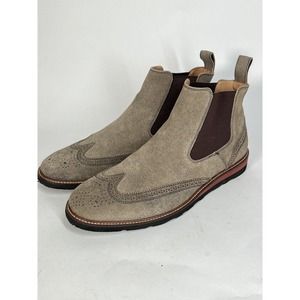 Martin Dingman BLUE RIDGE WATER REPELLENT SUEDE CHELSEA BOOTS